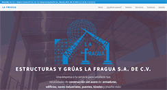 Desktop Screenshot of lafragua.mx